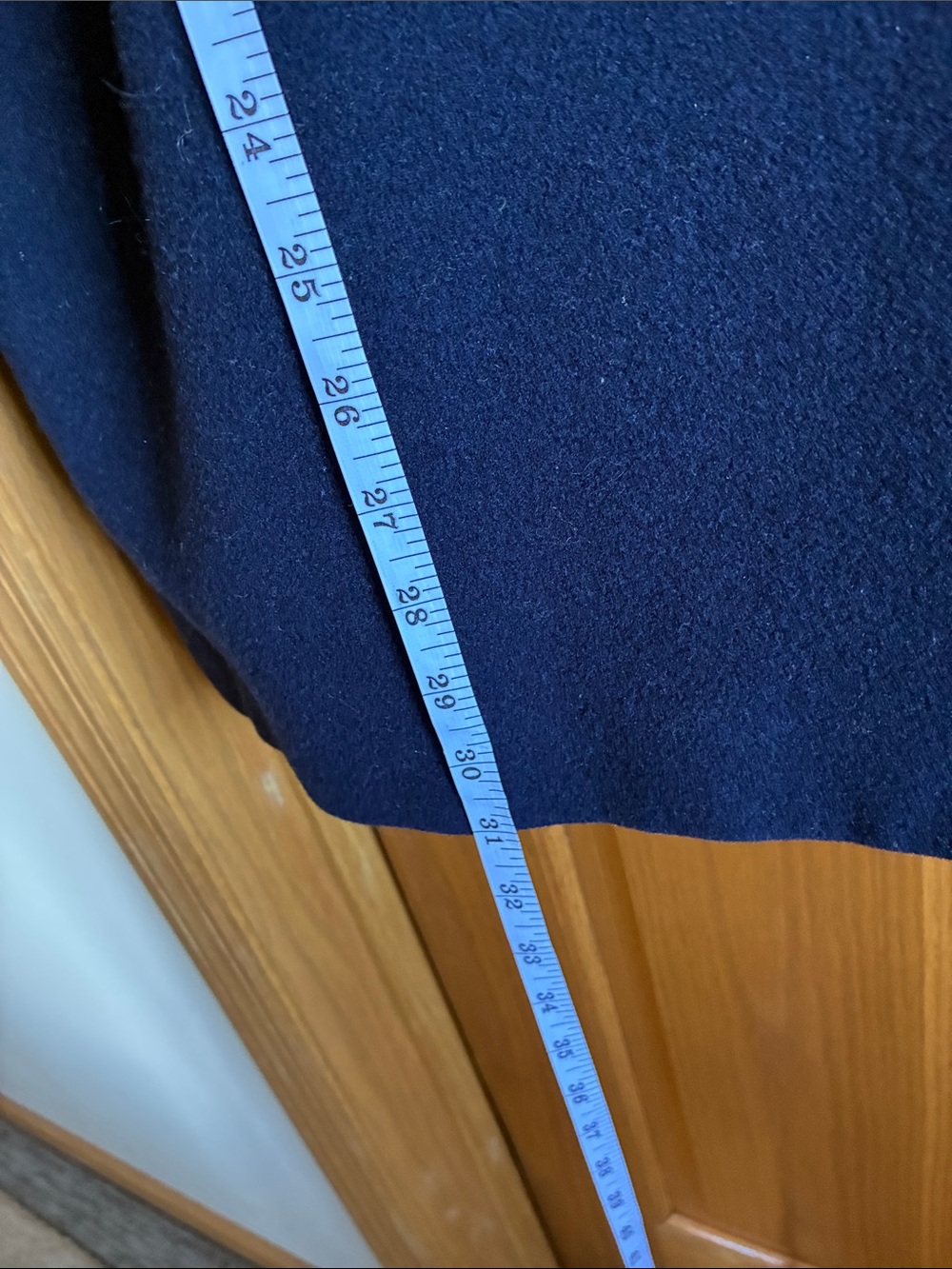 Donnybrook Women's Navy Double-Breasted Peacoat - Picture 5 of 7